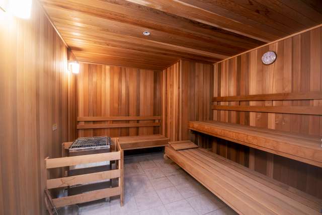 In-House Sauna: Summit at Saratoga