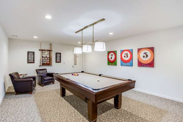 In-House Game Room: Summit at Saratoga