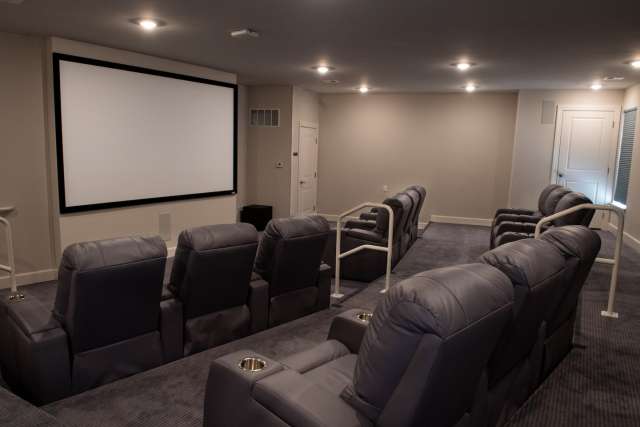 18 Seat Community Movie Theater: Summit at Mill Hill